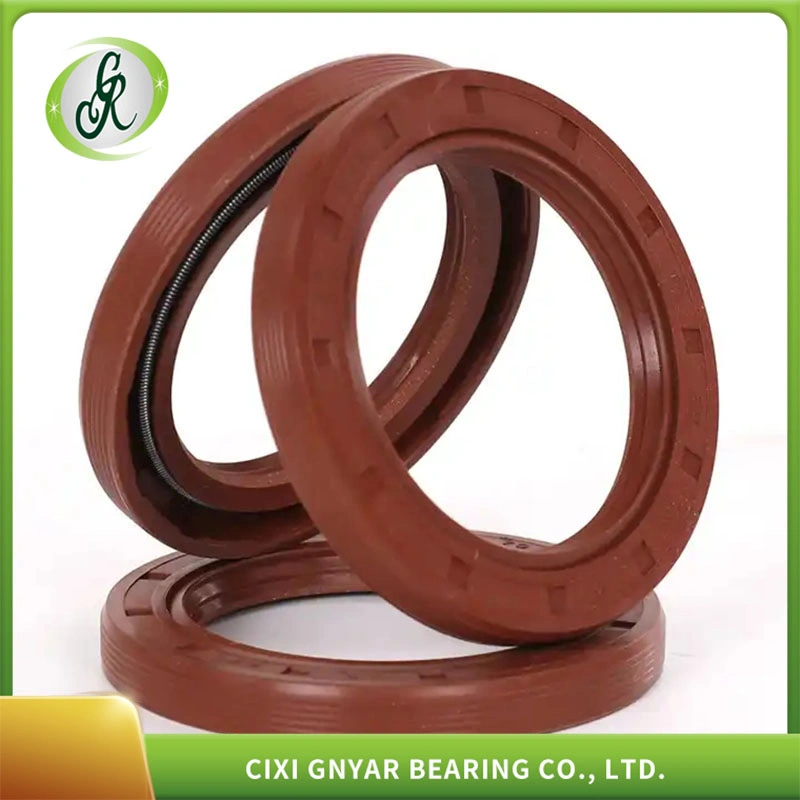 High-End FKM NBR Sc Tc Skeleton Oil Seal for Hydraulic Sealing Black Brown Slingle Lip Rubber EPDM HNBR Spare Parts Oil Seal