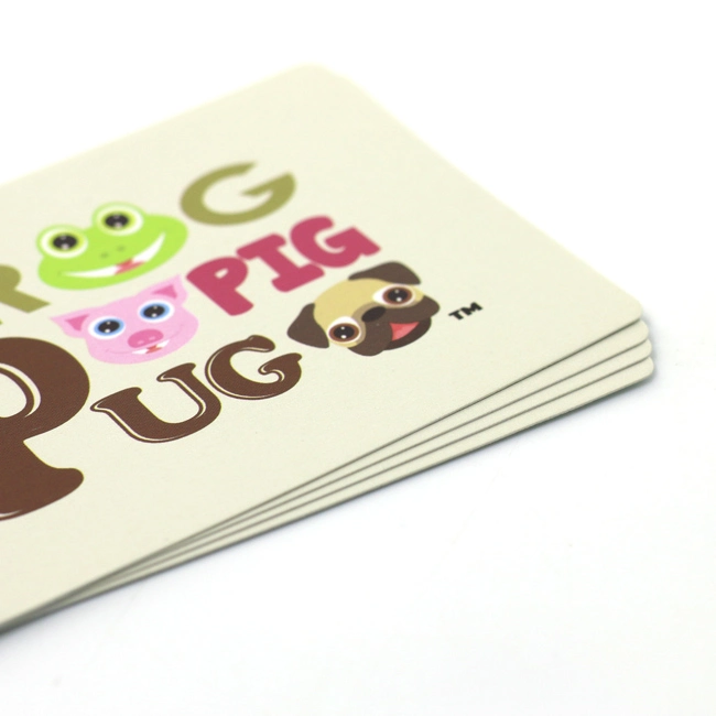 Custom Card Game Printing Playing Card Customized Logo Printed Game Cards for Children Wholesale/Supplier