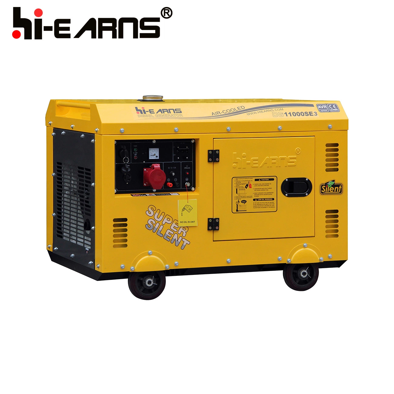 CE Certified 7.5kw 8kVA Electric Silent Type Three Phase Dg11000se3diesel Generator Set