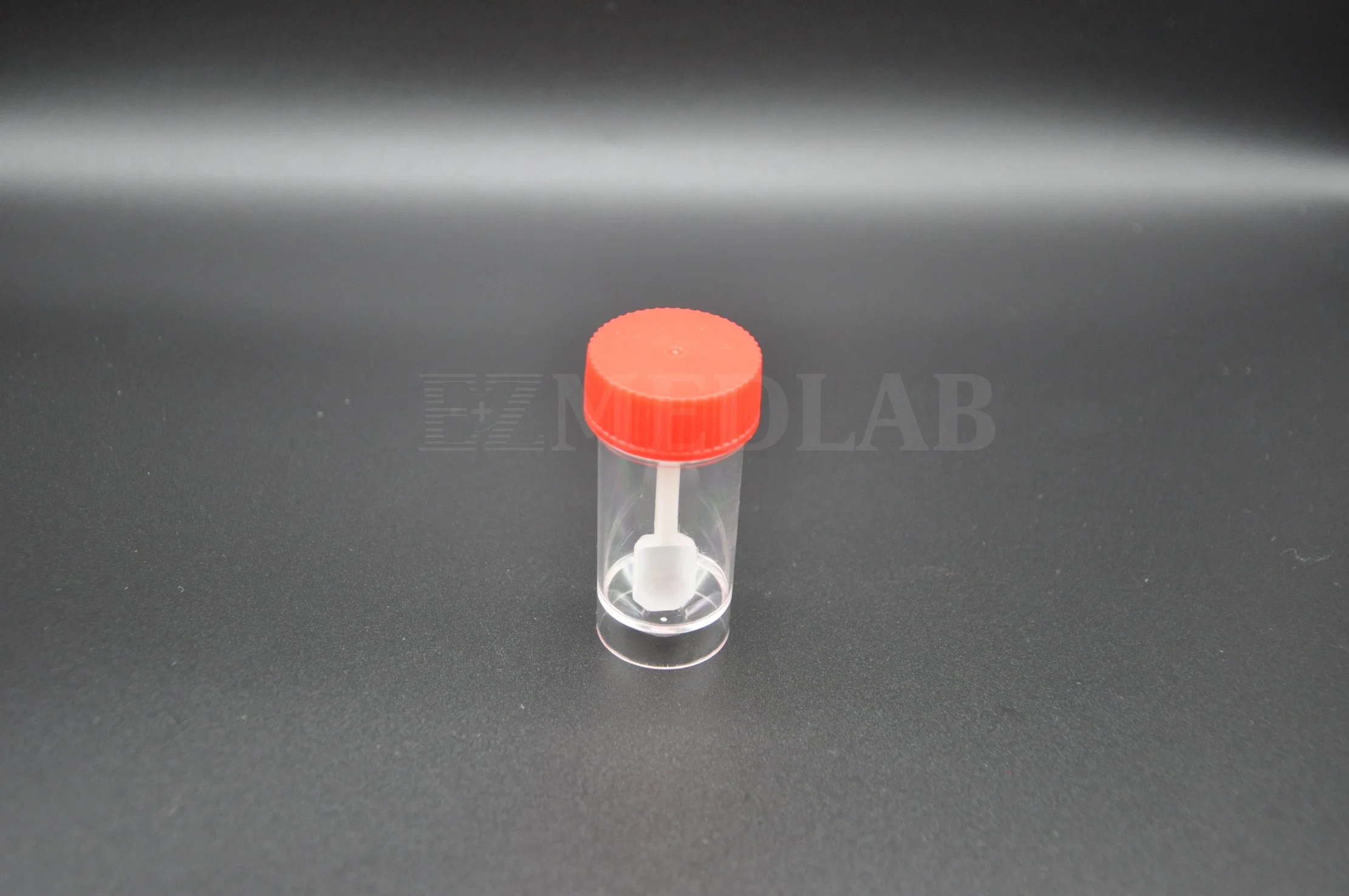 20ml Disposable Medical Consumable PP Material Black Specimen Container