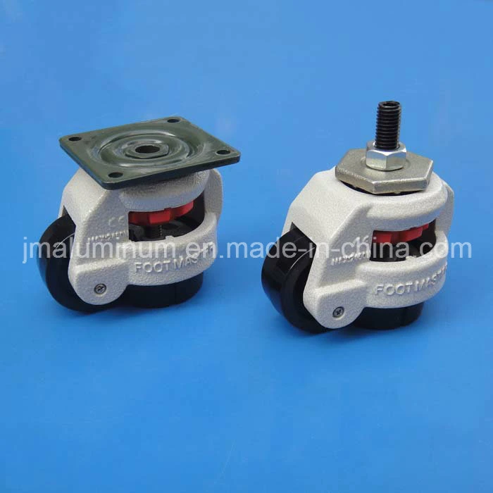 GD-80s Foot Master Caster con nivelador/ruedas ajustables