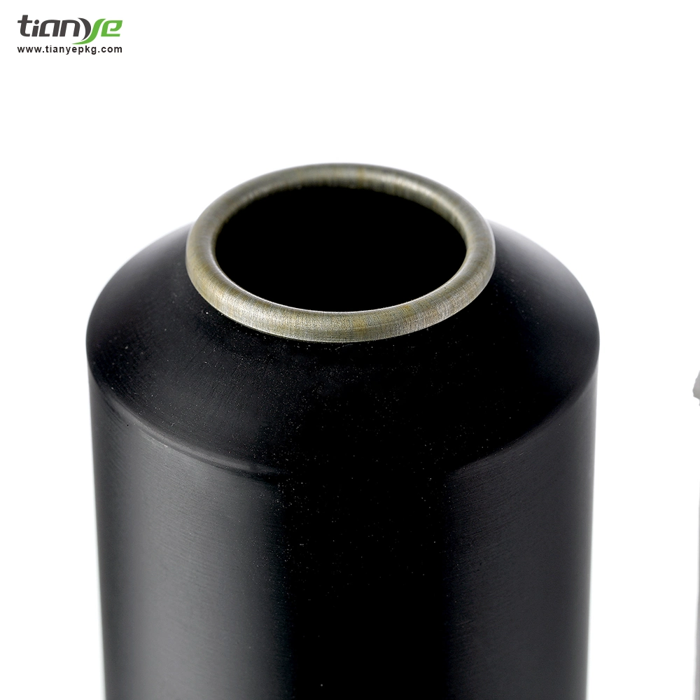 200 Ml High quality/High cost performance  Beauty Cylinder Aluminum Bottle with ISO 14001