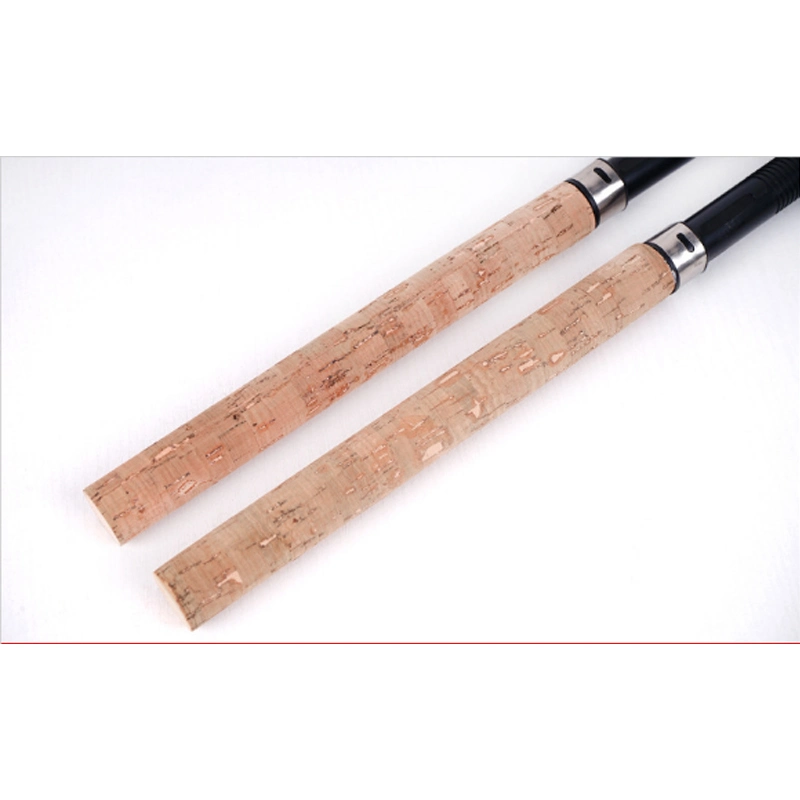 1.8m, 2.1m, 2.4m 2 Section Long Wooden Cork Handle Carbon Lure Rod