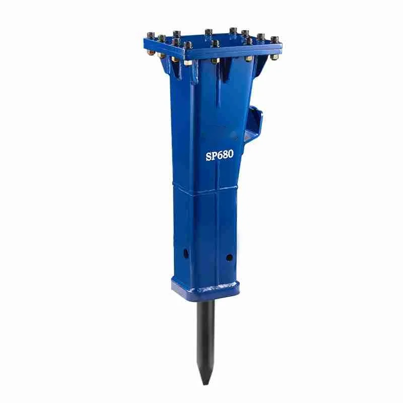 Hydraulic Breaker Hammer for Excavator Concrete Stone Breaker for Excavator Attachment