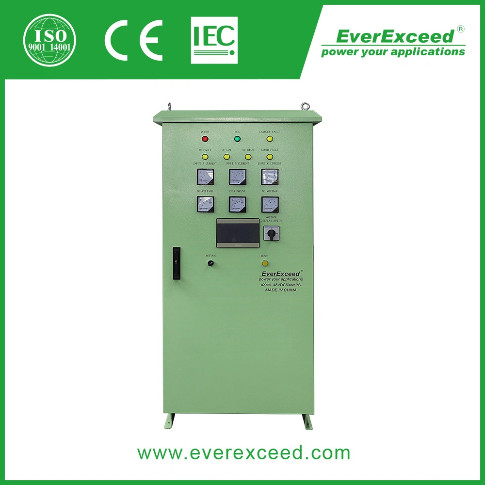 Everexceed 120V25uma série Uxcel com simples ou de tiristor Trifásica/ Rectifier/Industrial/carregador da bateria UPS/solução de alimentação DC;