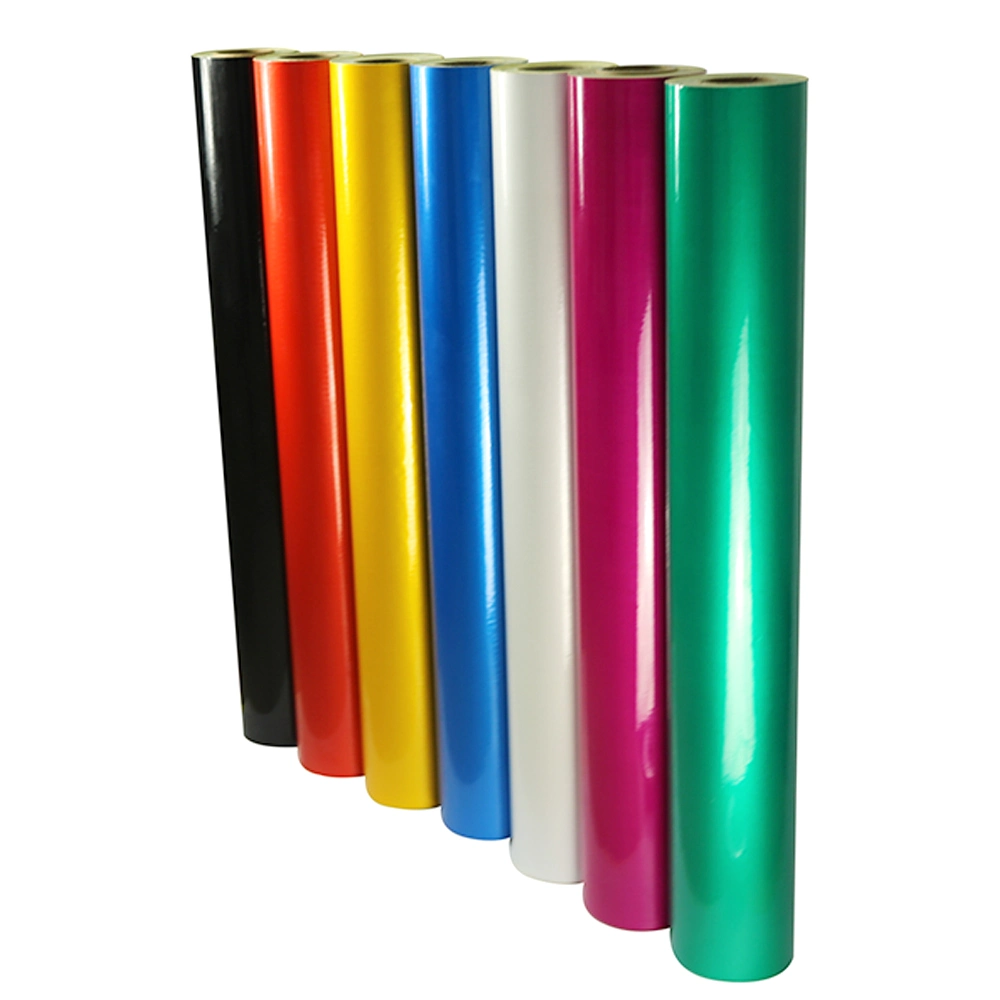 PET/PVC/Acrílico Publicidad autoadhesiva/Vinilo adhesivo de colores sábanas reflectantes para Señal de tráfico
