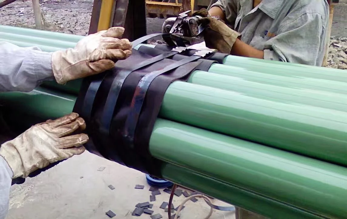 Fbe-Epoxy Coated Pipes with Internal & External Steel Pipes of Factory