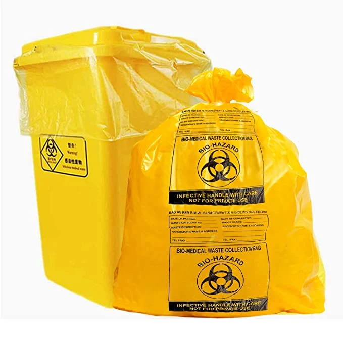 Quality Medical Waste Hygiene Plastic Garbage Bags