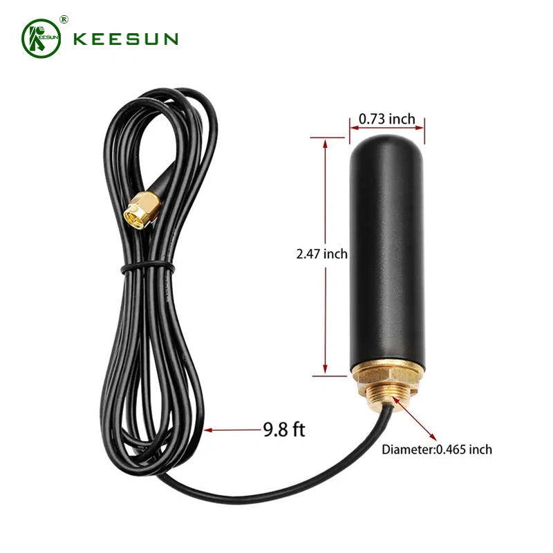 Waterproof and Explosion-Proof Mushroom Head WiFi Bluetooth Outdoor 2.4G Antenna