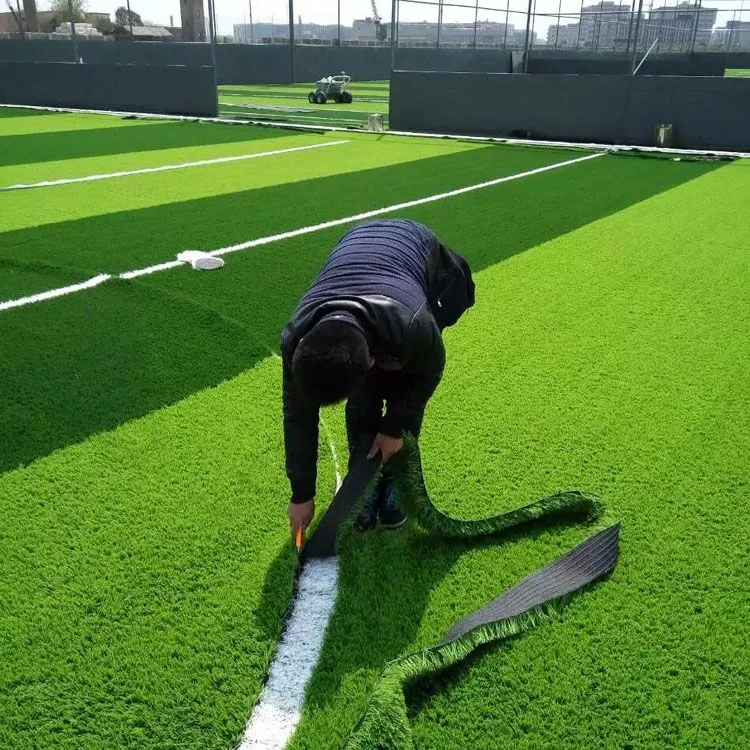 Home Decor Environmental Protection Rubber Professional Football Field Artificial Grass