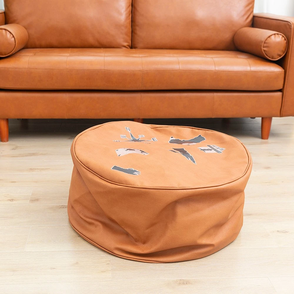 Extérieur et intérieur des chaises en cuir vegan Bean Bag Commerce de gros pour les enfants adulte