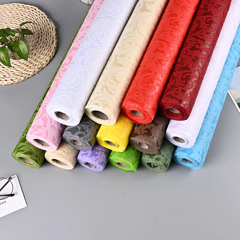 Inunion Hot Sale Waterproof Printed PP Non Woven Flower Wrapping Paper