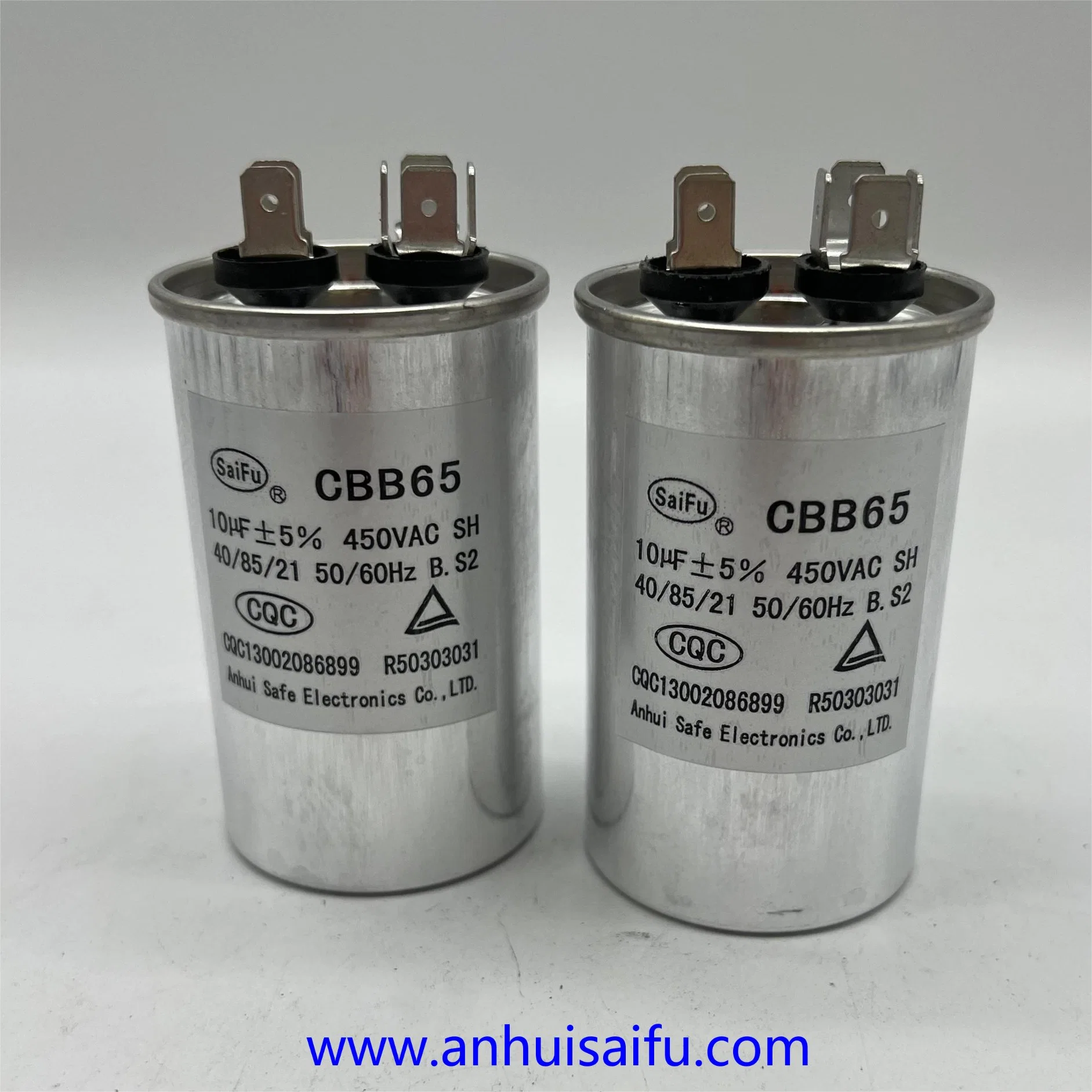 Cbb65 10 UF de condensador de funcionamiento del motor Inicio del condensador de aire acondicionado AC 660V/540V/450V/440V/370V/250V 50/60 Hz el 5%