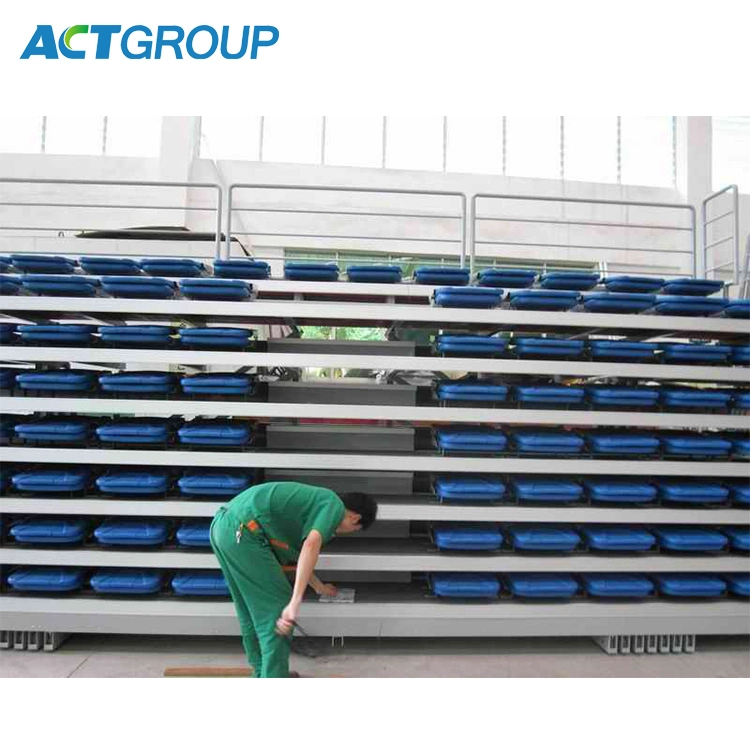 Plastic Folding Chair Seats for Retractable Telescopic Seating Tribune System