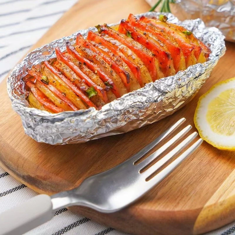 Aluminium Foil Paper Catering Tin Oven BBQ Grill Baking Tinfoil Paper Sheet