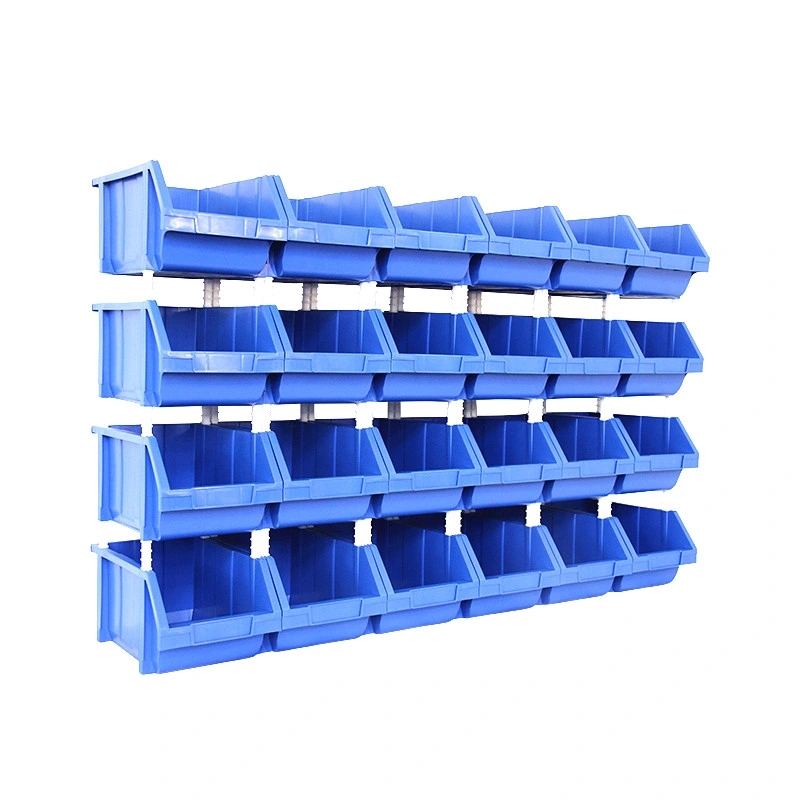 Spare Parts Stackable Plastic Storage Bins for Warehouse (PK008)