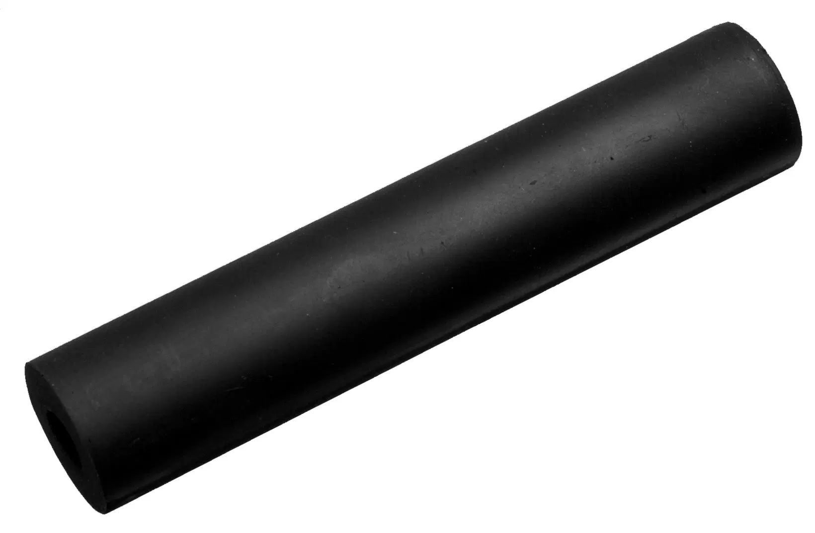 12" Reboque Barco plana preta de plástico de Nylon Borracha Paralela Rolete Lateral