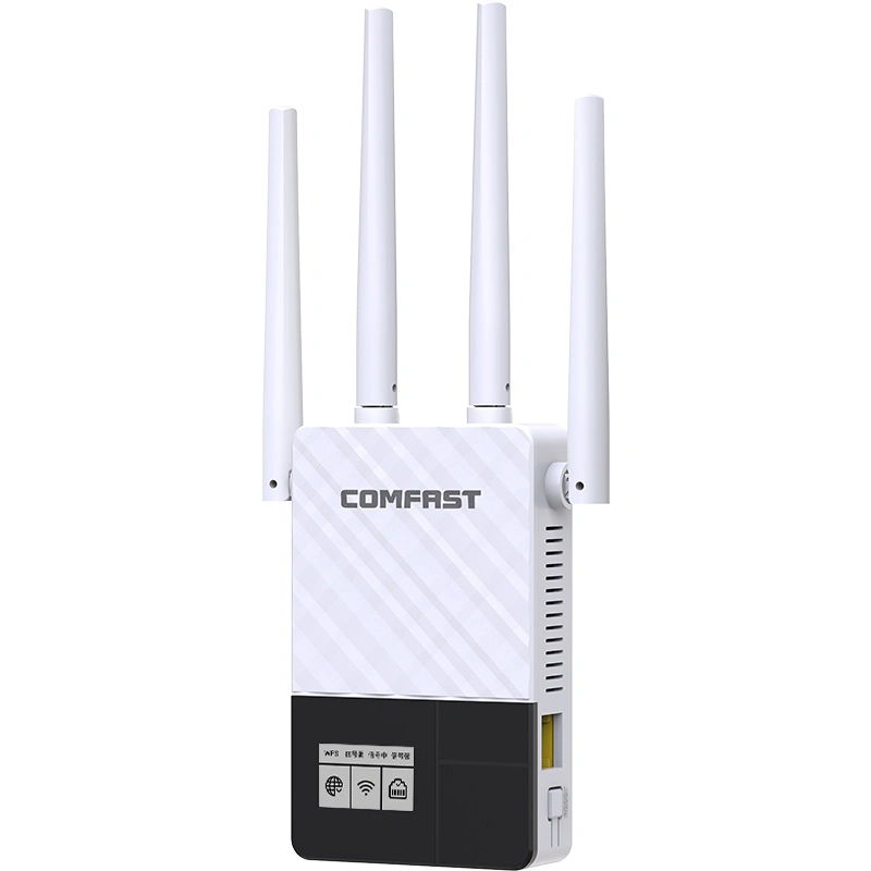 Comfast CF-Wr760AC WiFi Extender 1200Mbps Long Range 2.4G&5.8g WiFi Repeater Amplifier