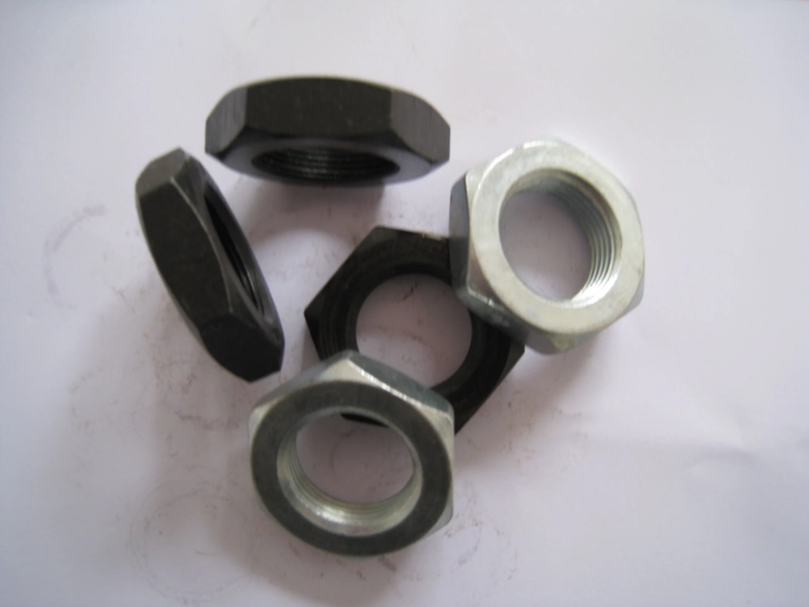 Cl 4 6 8 10 Carbon Steel Heavy Nuts Hex Head Jam Thin Bolt and Nuts DIN934 DIN3915 DIN971 DIN439 DIN936 Hex Nut