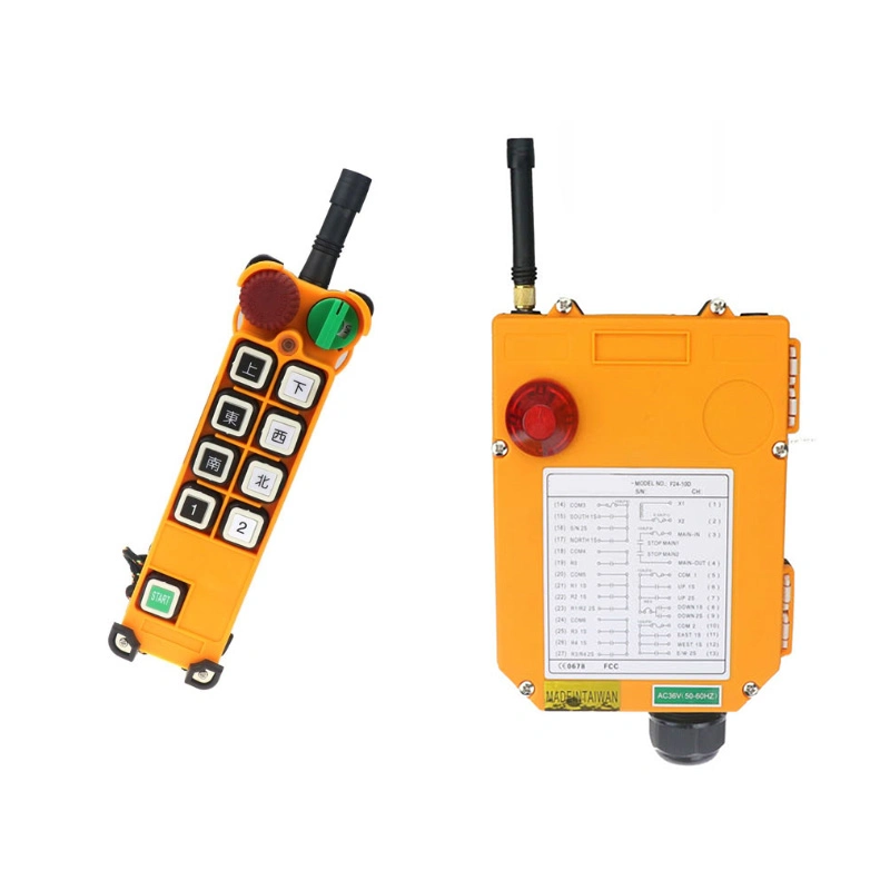 Industrial Wireless Radio Cranes Remote Control F24-8d Remote Control Receiver