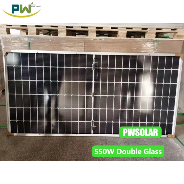 Chinese Solar Panel Supplier 530W 550W 560W 565W 9bb 12bb Monocrystalline Module