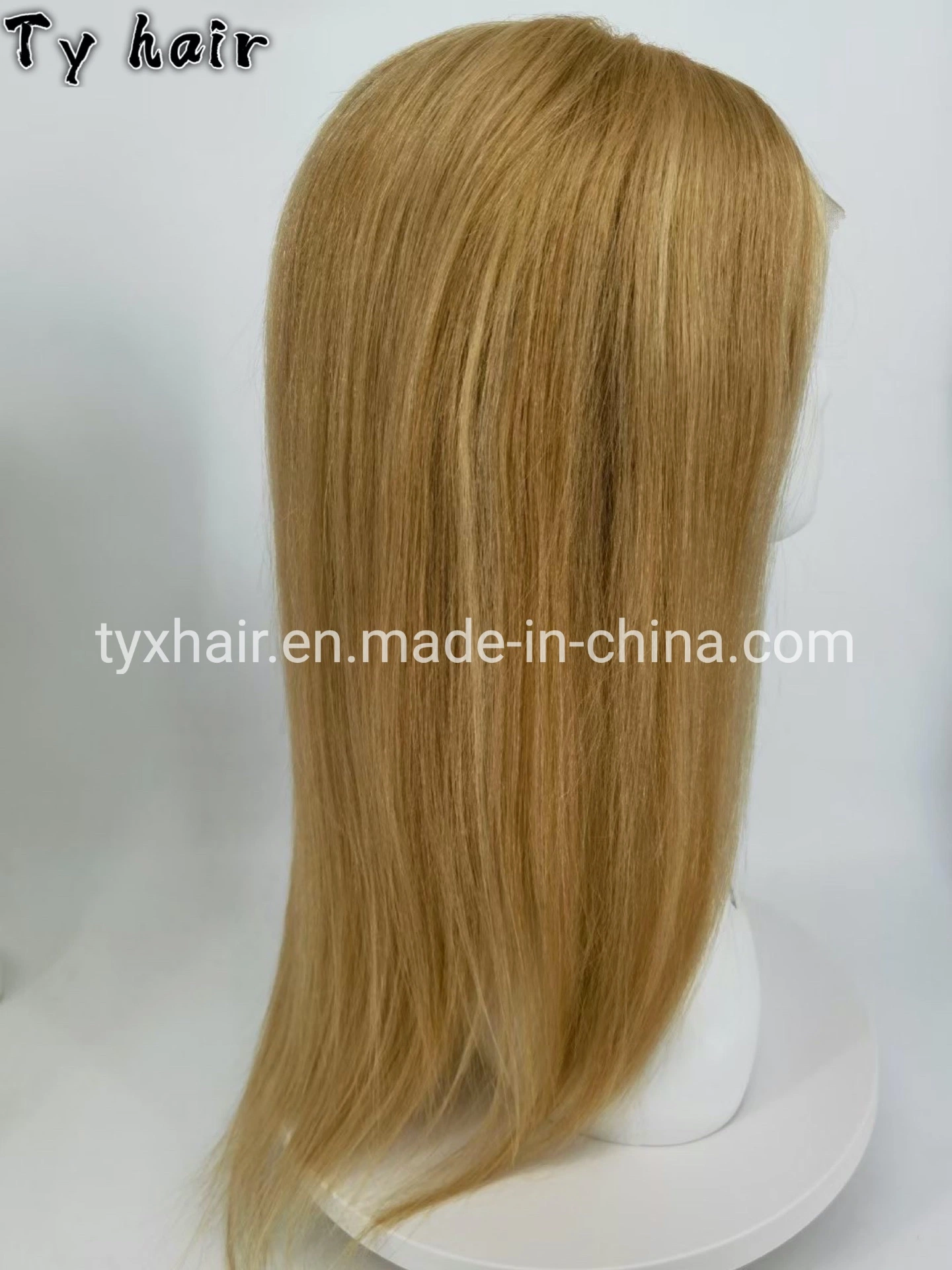 Natural Hair Growth No Wefts and Not Mechanical Stitching Human Remy Hair Lace and PU Hand Tied Small Cap Wigs