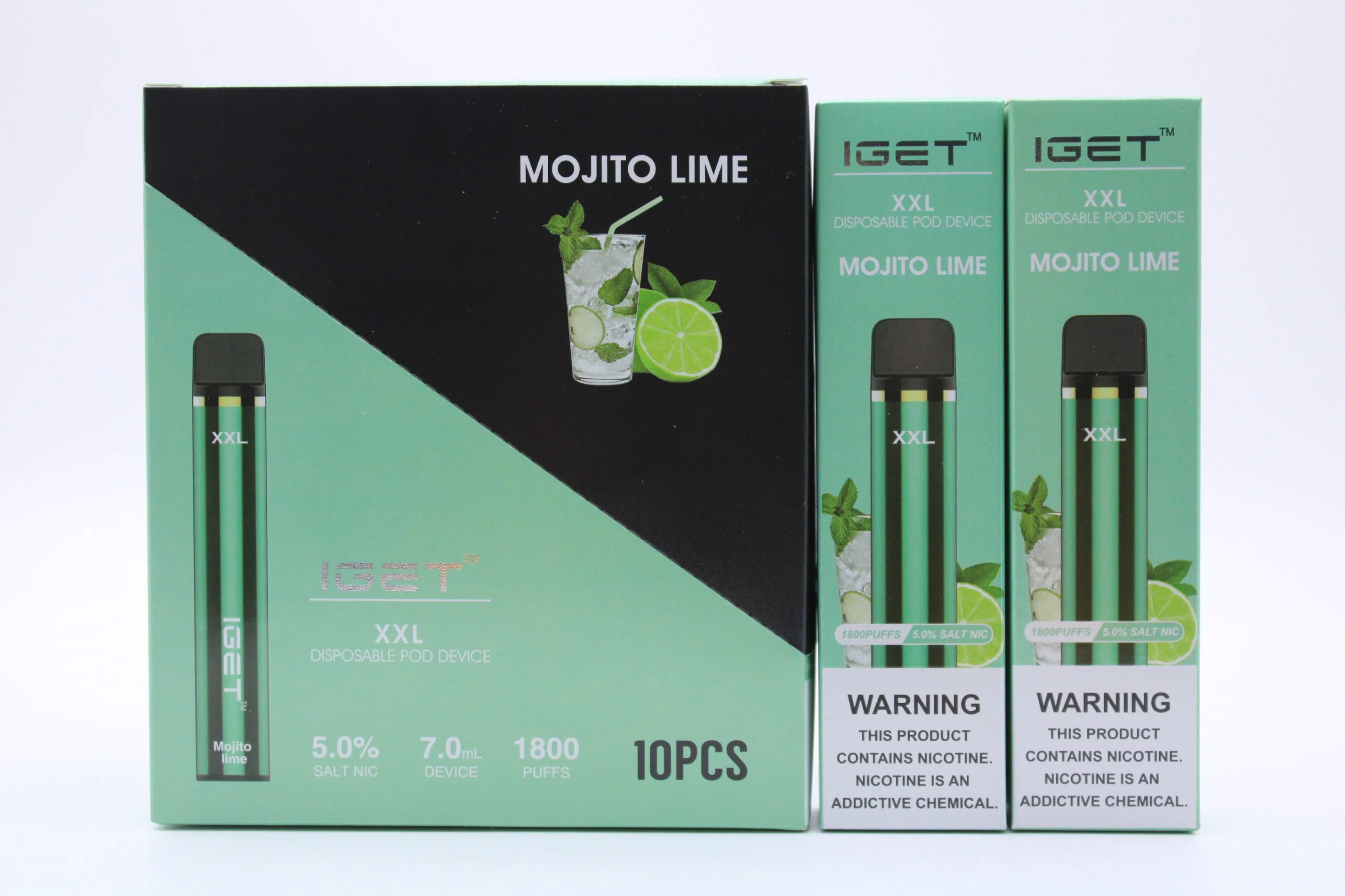 Wholesale/Supplier Iget XXL Disposable/Chargeable 950mAh Electronic Cigarette Pod Vaporizer Starter Vape Kit