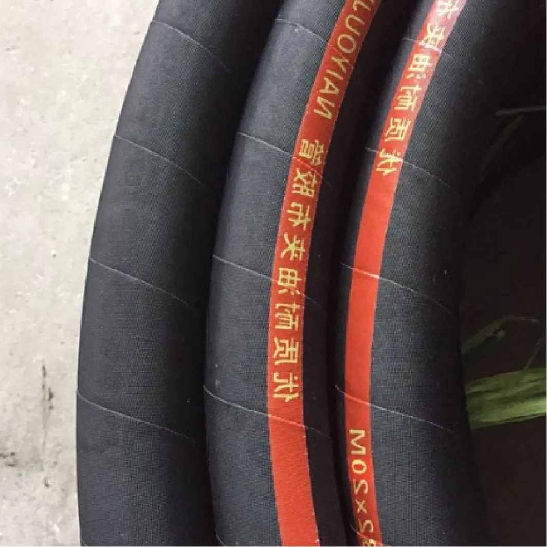 Steam Hose Made in China High Temperature Resistant Fabric Cloth Braid Rubber Hose