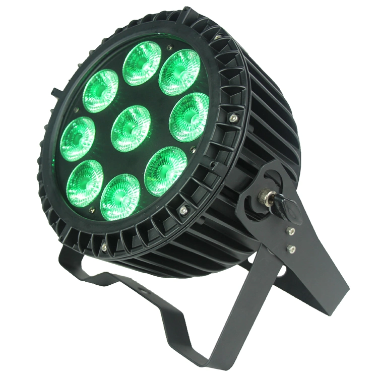 Iluminación de escena DMX RGBW 4en1 LED PAR 64