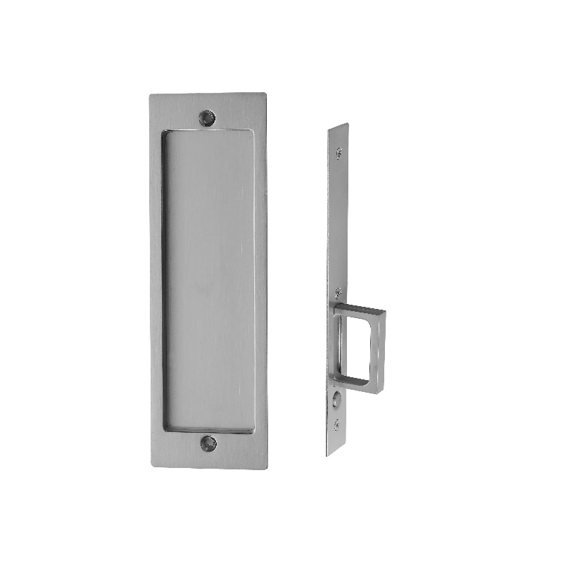 Rectangular Pocket Sliding Door Pull Lur Luxury Passage Lock