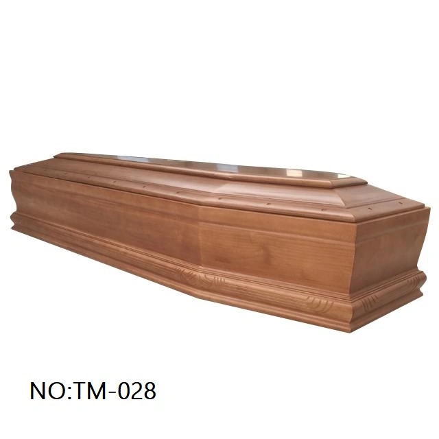 High quality/High cost performance  Factory Price Paulownia Funeral Wooden Coffin Solid Wood Caskets