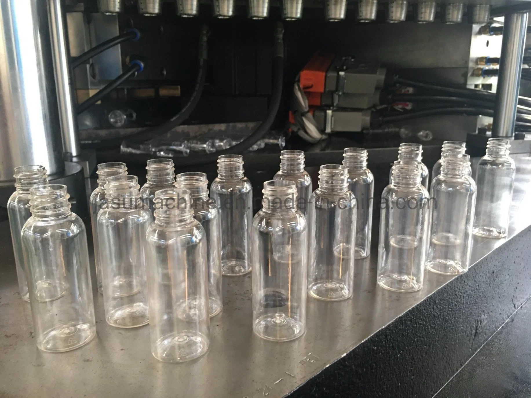 Plastic Bottle 2 Cavity Blow Molding Machine Plastic Injection Moulding Pet PETG Pharmacy Bottle Single Stage Injection Stretch Blowing Molding Machine Isbm