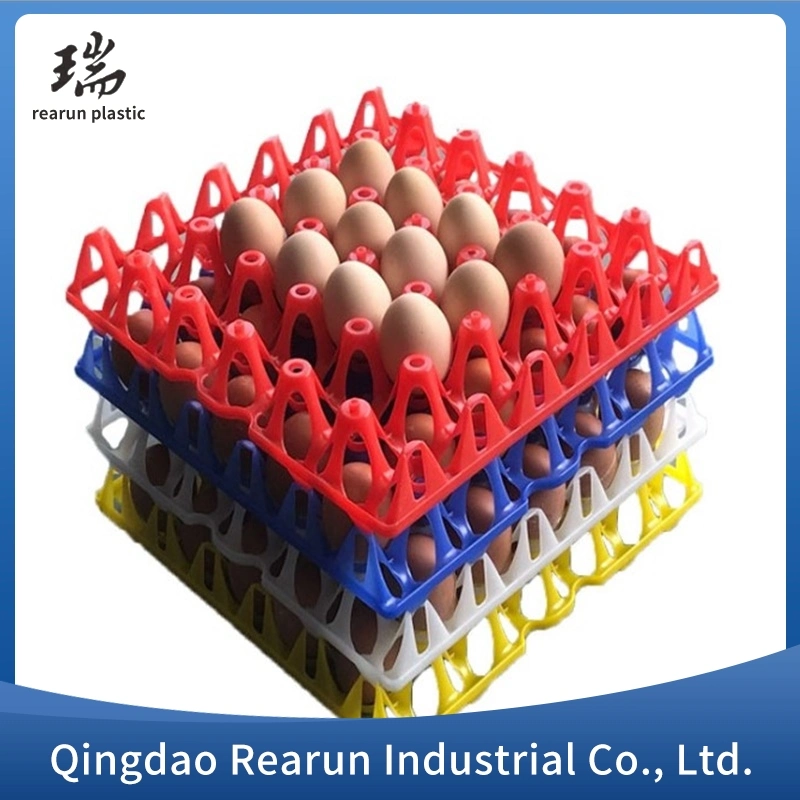 Food Grade Stackable 30 Hole Plastic Egg Tray for Sale