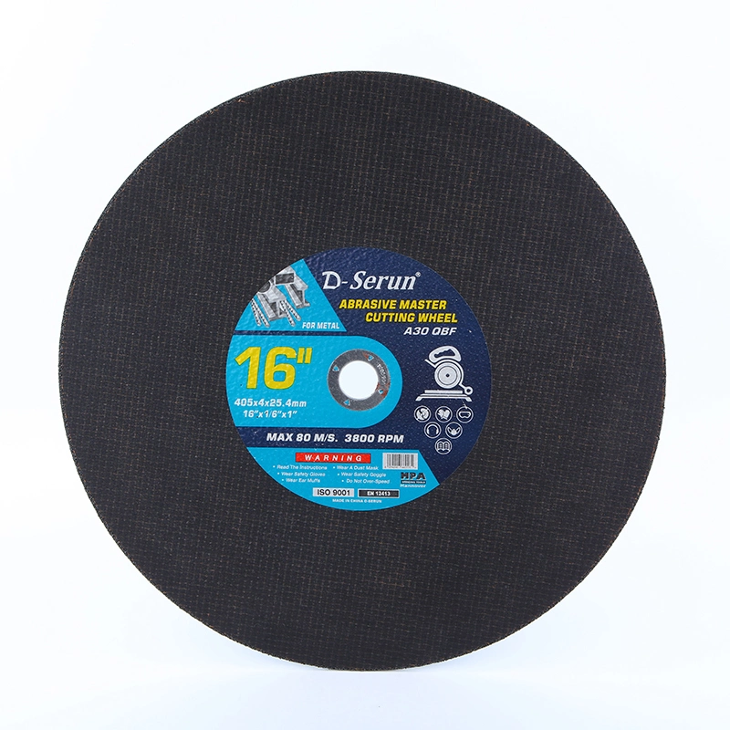 Factory Price 16" Cutting Disc for Metal/Stainless Use with 405mm