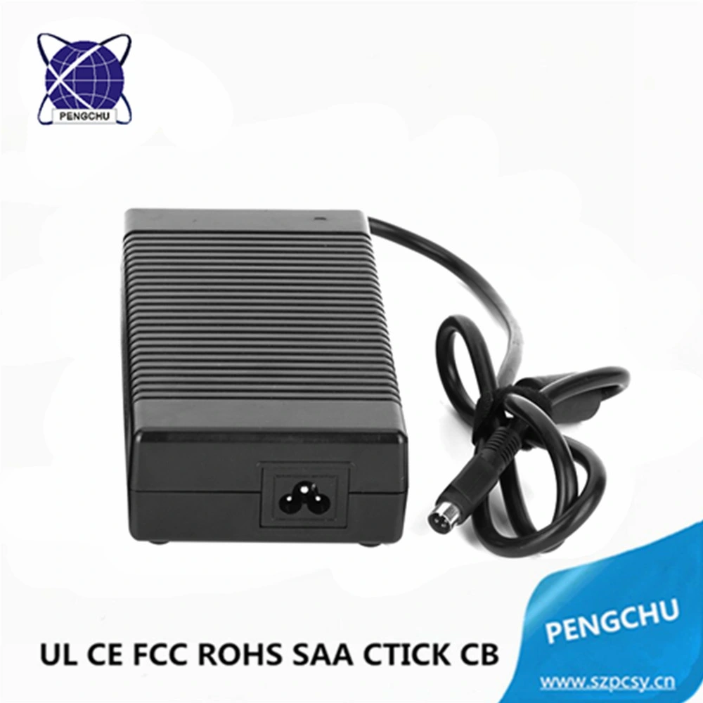 UL CE FCC RoHS SAA CB Listed24V 9.2A 220W AC DC Power Adapter/Power Supply with PFC Function