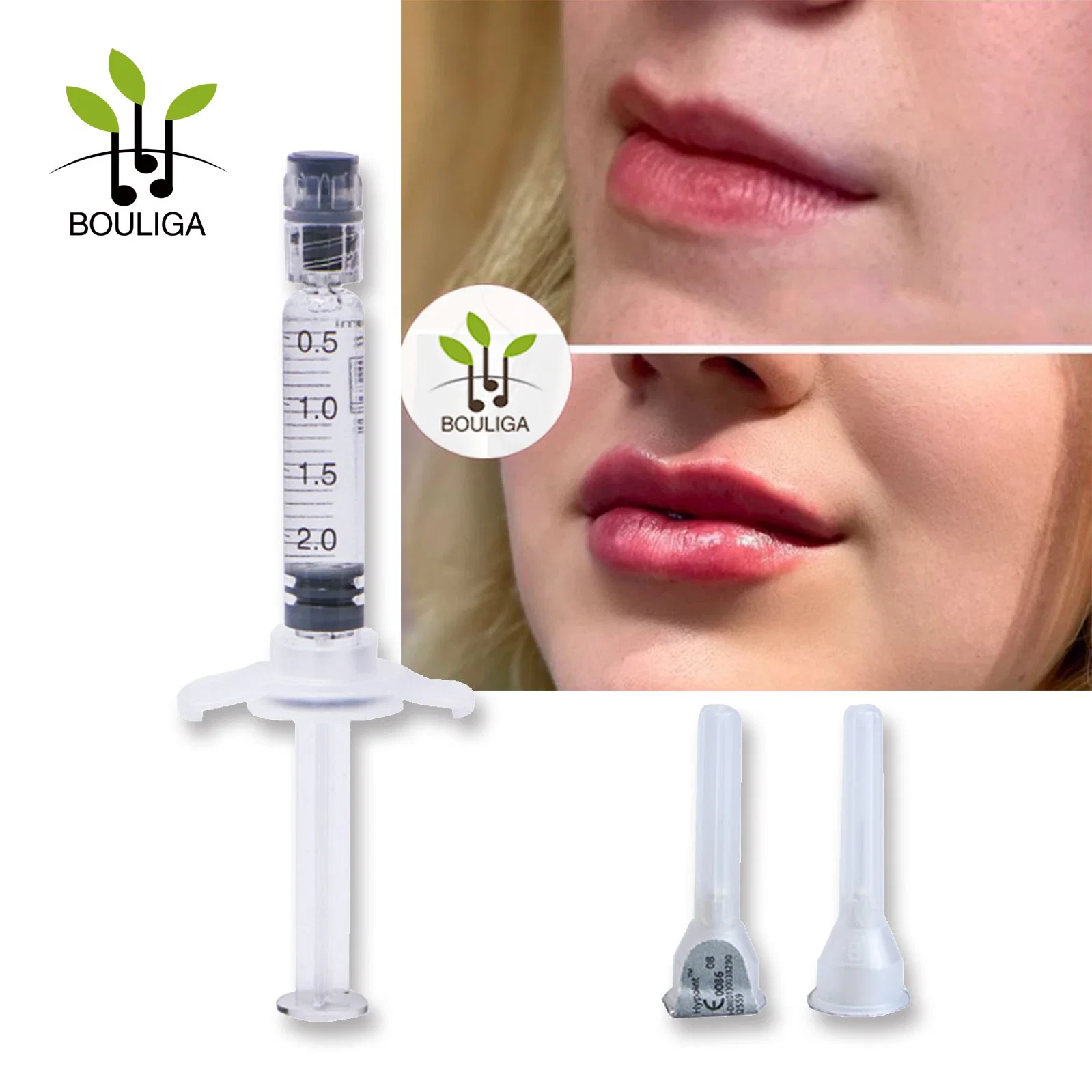 Hyaloronic Acid Injection 2ml Cross Linked Derm Hyaluronic Acid for Plumps up Lips