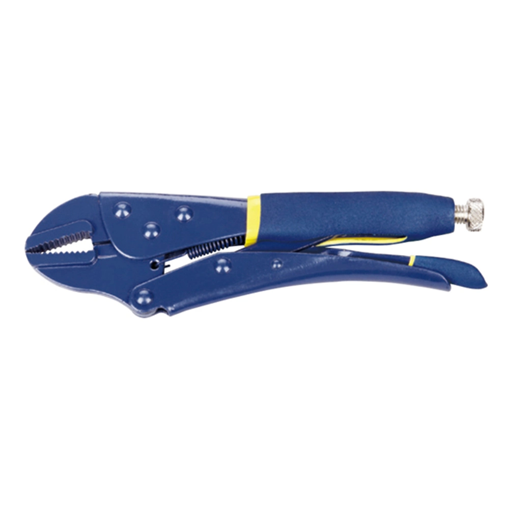 Rubber Covered Locking Pliers with Straight Jaw Lock Wrench