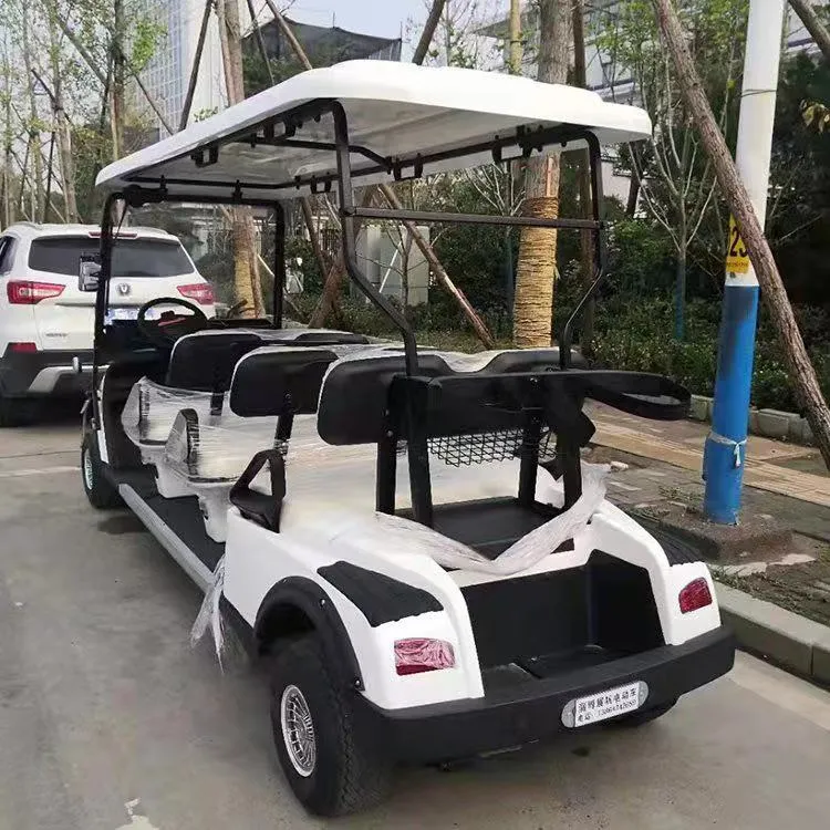 Electric Sightseeing Bus Golf Wholesale/Supplier Battery Powered 2 Seater Golf Car