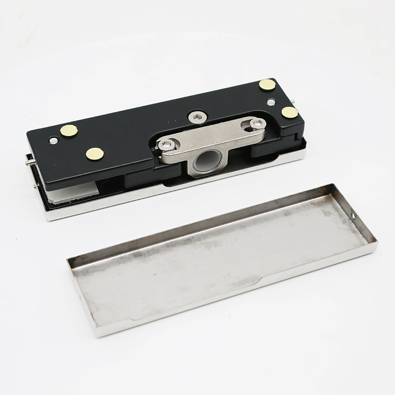 Hot Sell L Panel Patch Fitting with Pivot for Glass Door Clamp