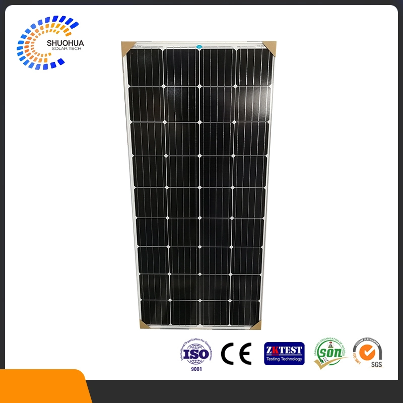 OEM China Monocrystalline Silicon 150W Mono módulos al por mayor paneles de costo Panel solar