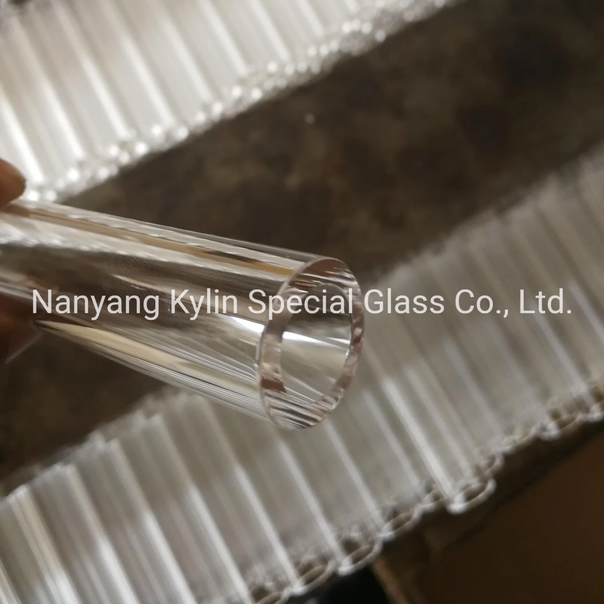 High Purity Processing Solar Energy Quartz Tube Transparent Quartz Ampule