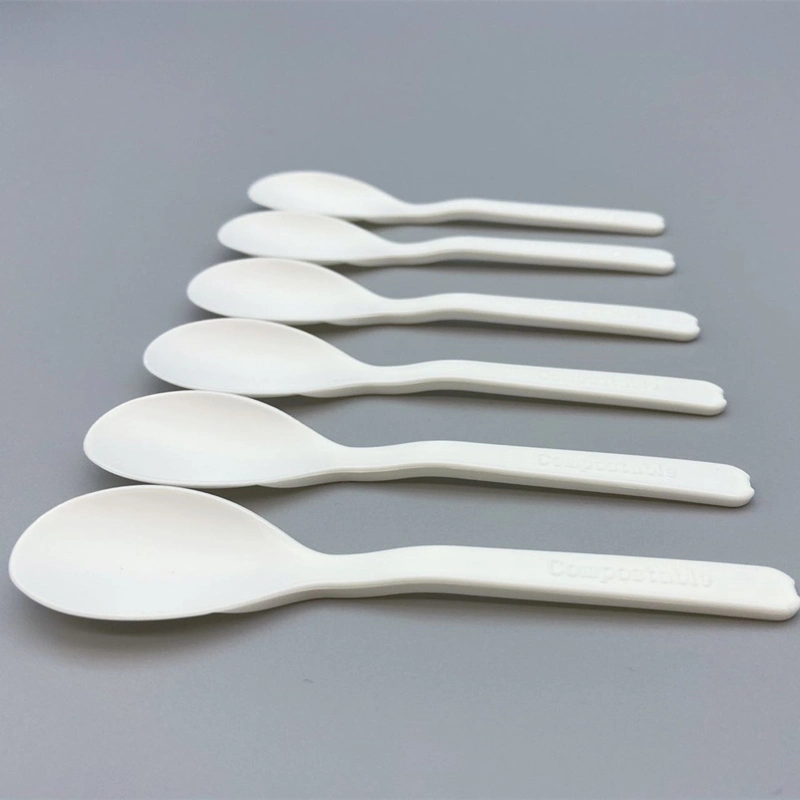 High quality/High cost performance Mini Coffee Tea Spoon Disposable Biodegradable Disposable Cpla Tea Spoons