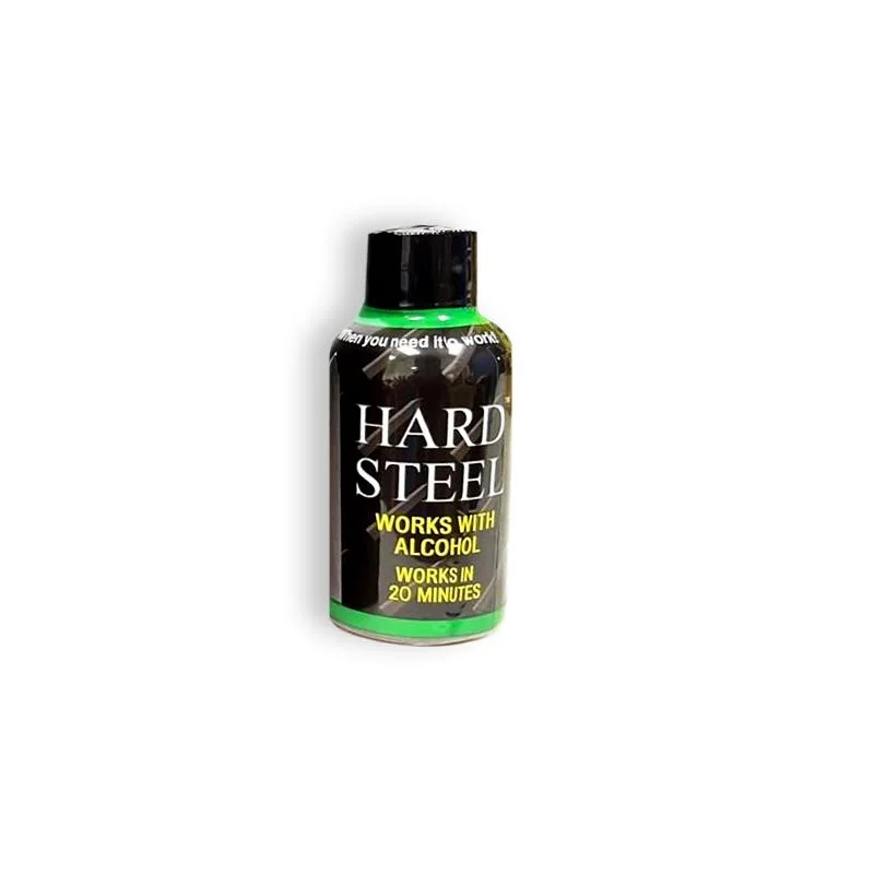 Energy Drink Hard Steel Shot Original Bottle Works with Alcohol