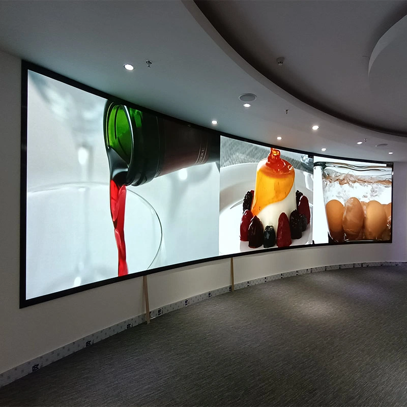 Wholesale/Supplier Indoor Outdoor 4K Curved Flexible LED Touch Screen Display Video Wall