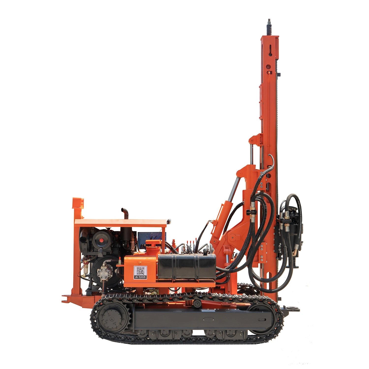 Solar Spiral Pile Driver Drilling Machine /Mini Mobile Pile Drilling Rig