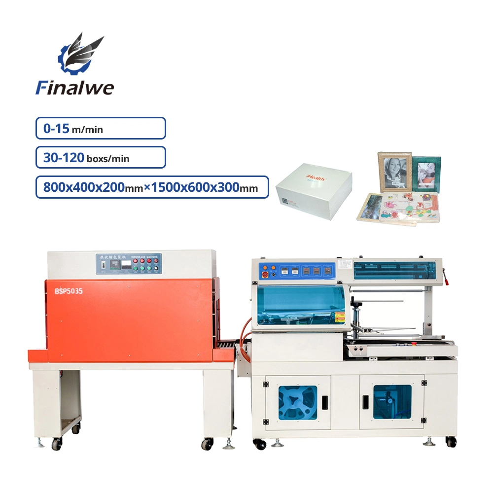 Finalwe Termoencogible automática de película de la máquina para productos farmacéuticos y productos sanitarios