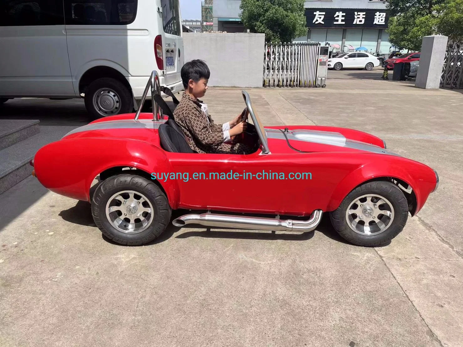 Suyang 1500W Electric Mini Car Manual Transmission Go Kart ATV