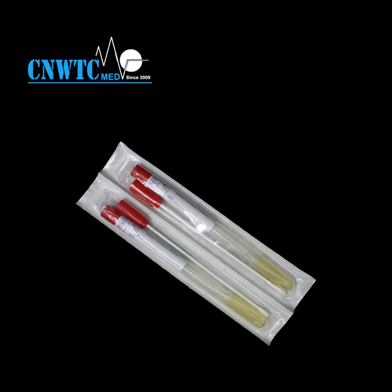 Medical Disposable Individual Packing Swab Sterile Transport Swab with Gel