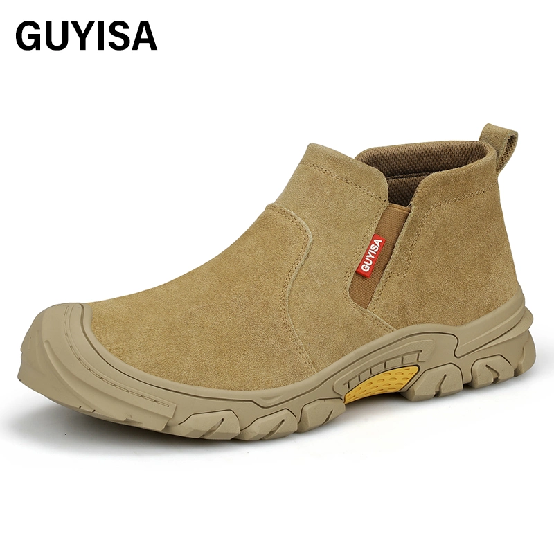 Guyisa New Safety Shoes Outdoor Sports European Standard Steel Toe Safety Shoes