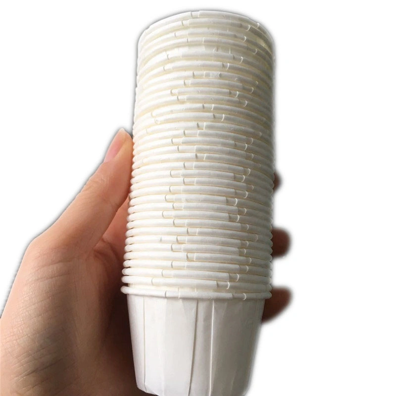 Mini Medical Pill Cup Single Use Medicinal Liquid Paper Cup Coated with Wax